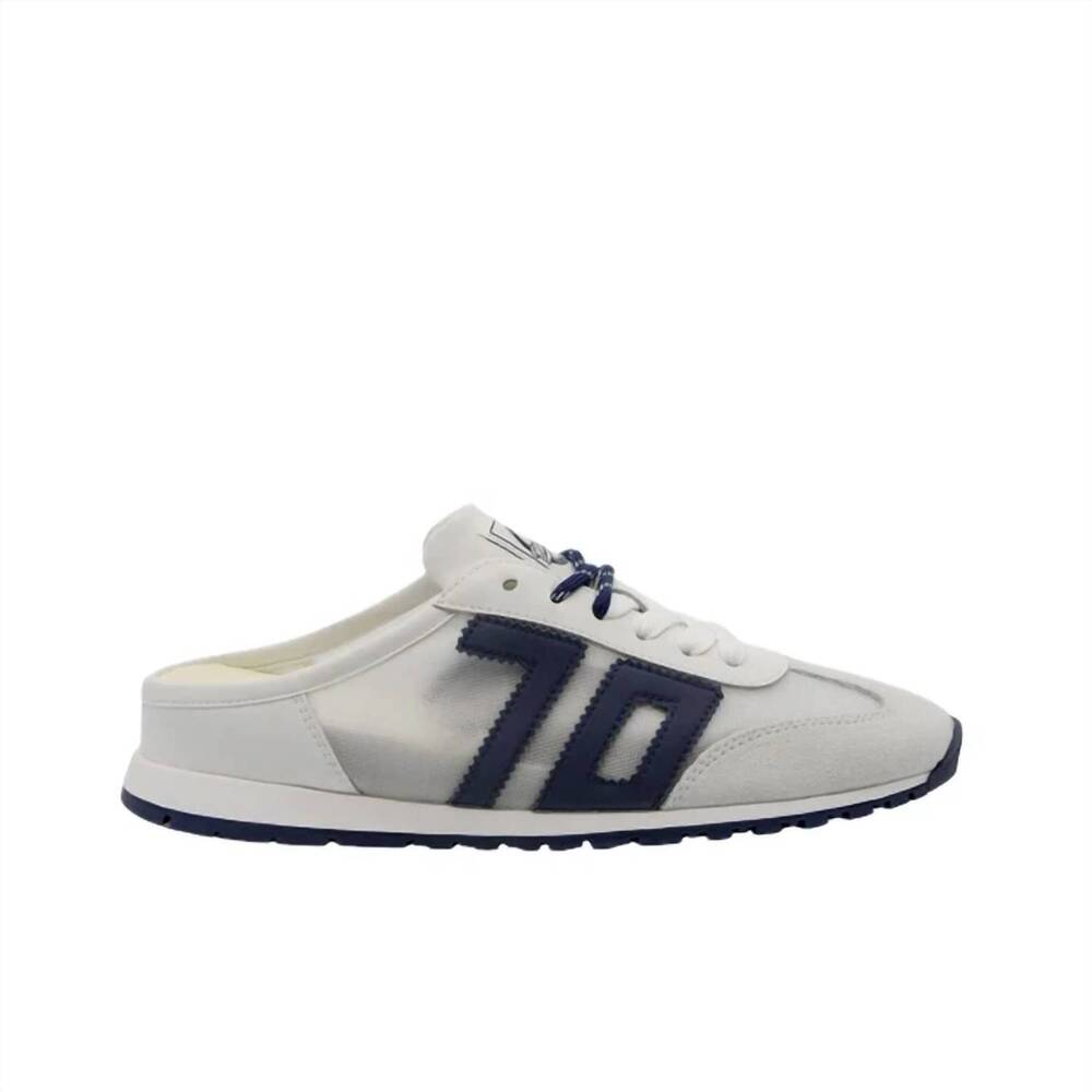 NEW BACK 70 women's venice sneaker in white navy